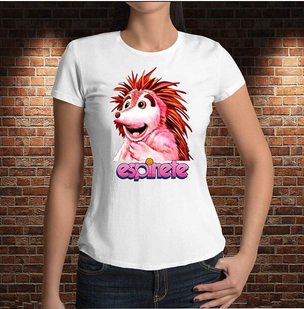 Camiseta Erizo rosa 1 - Imagen 7