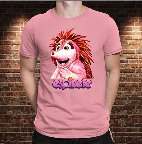 Camiseta Erizo rosa 1 - Imagen 2