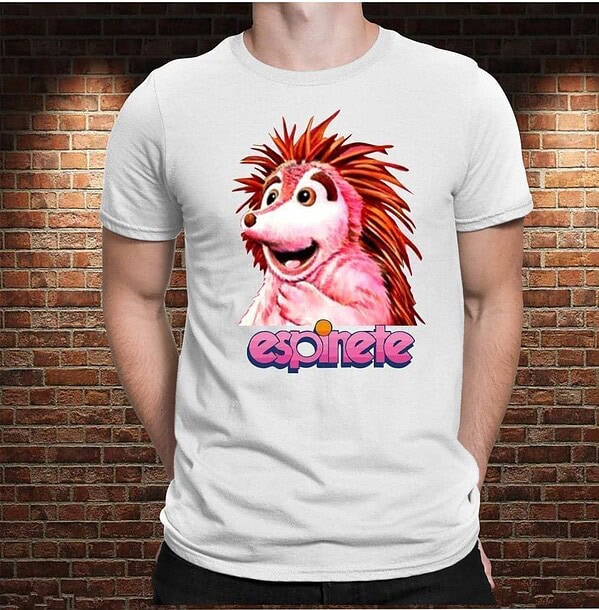 Camiseta Erizo rosa 1 - Imagen 5