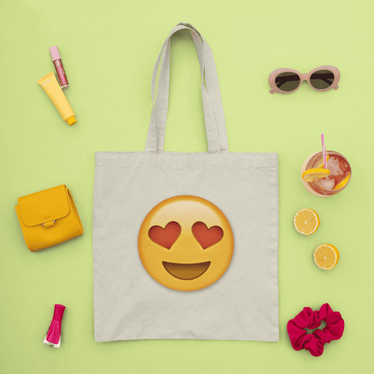 Bolsa Emoji enamorado – Imagen de producto