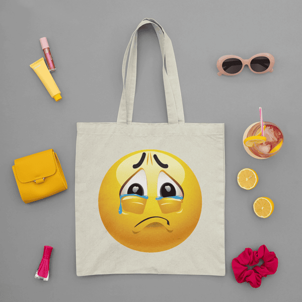 Bolsa Emoji llorón