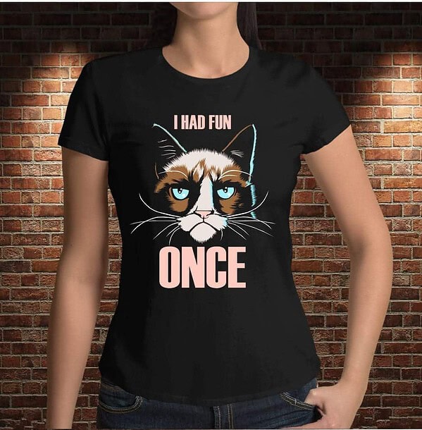 Camiseta Gato Divertido - Imagen 2