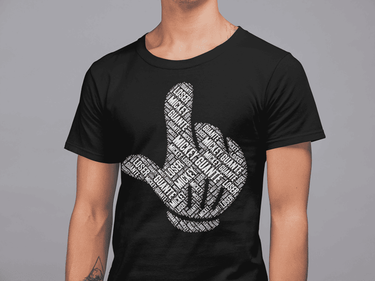 Camiseta Letters Glove – Imagen de producto
