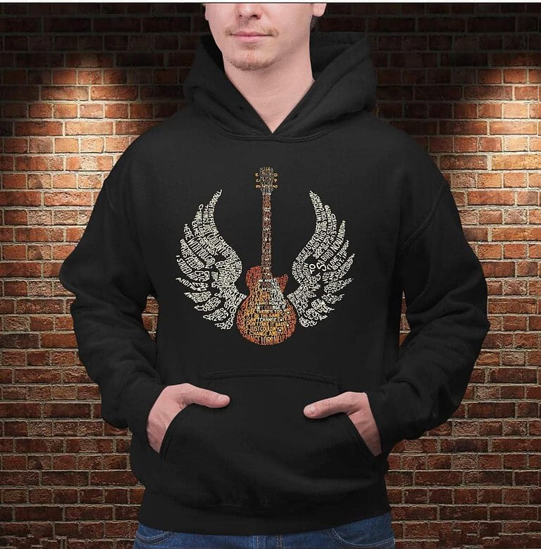 Sudadera Guitarra Alada – Imagen de producto
