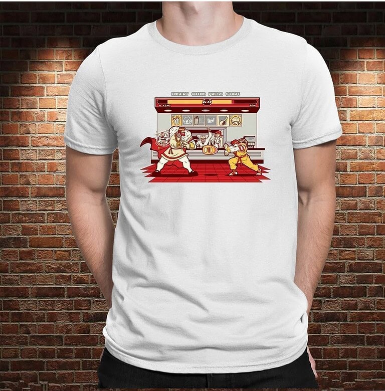 Camiseta King vs Ronald Fight! – Imagen de producto