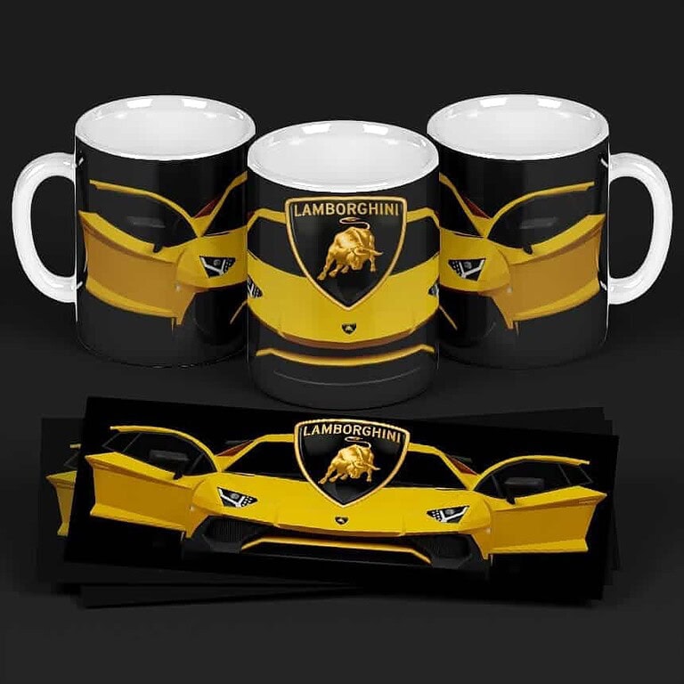 Taza 3D Lamborguini – Imagen de producto