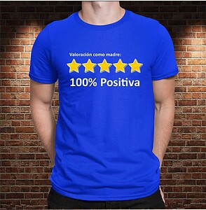 Camiseta Mamá 100% Positiva – Imagen de producto