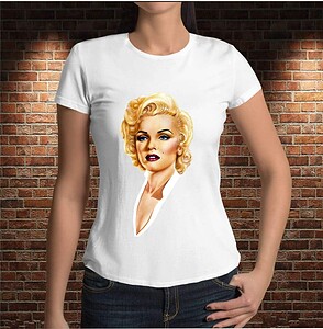 Camiseta Mujer Rubia 2.0 – Imagen de producto