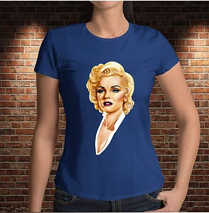 Camiseta Mujer Rubia 2.0 – Imagen de producto