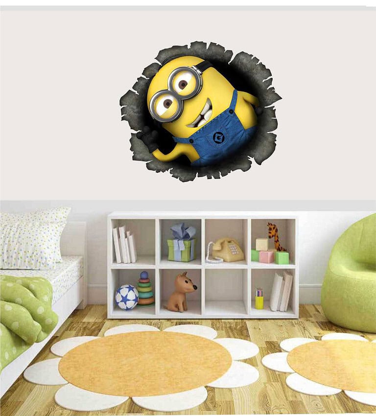 Vinilo Muñeco amarillo – Imagen de producto