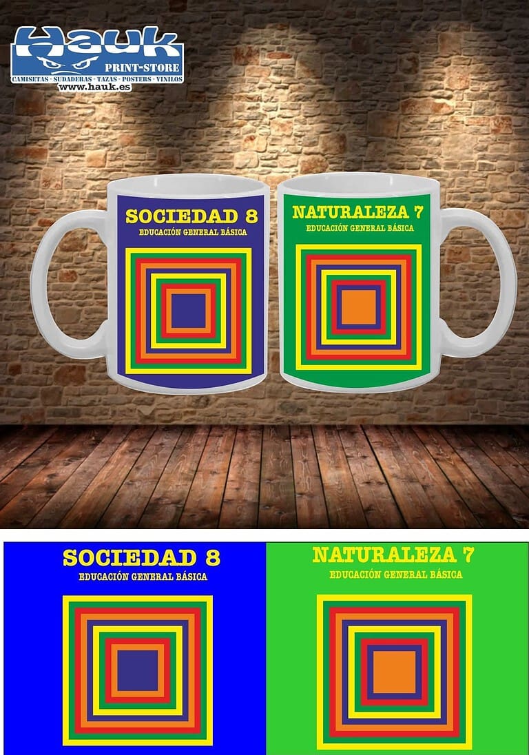 Taza Naturaleza y Sociedad E.G.B. – Imagen de producto