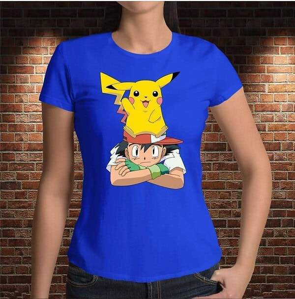 Camiseta Ash y Pika. 2 - Imagen 5