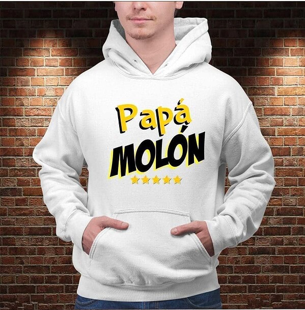 Sudadera Papá Molón - Imagen 2