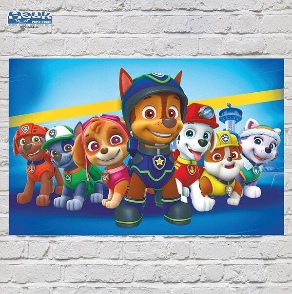 Póster Patrulla Perritos