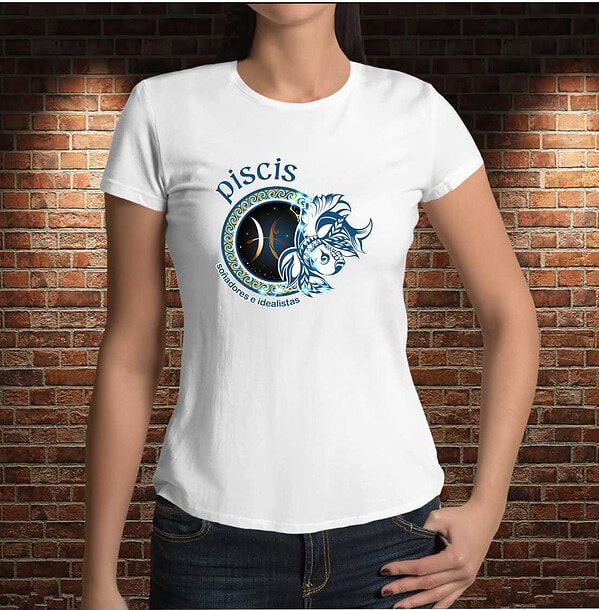 Camiseta Horóscopo Piscis - Imagen 6
