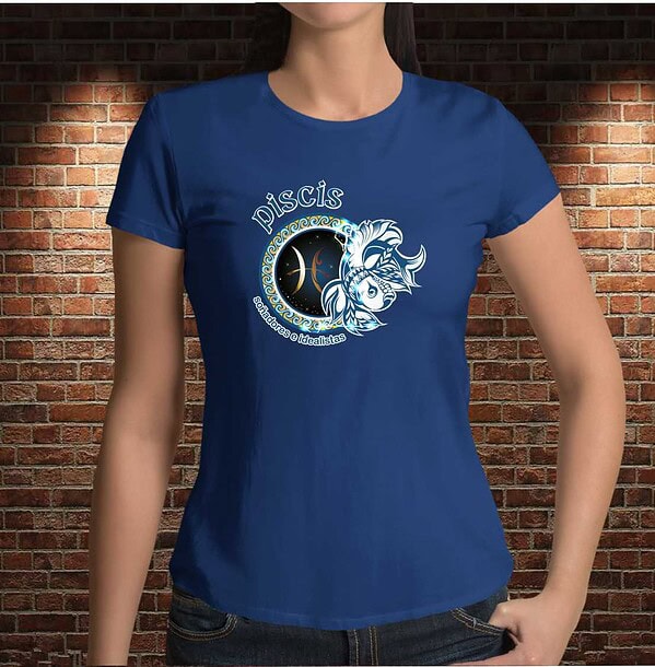 Camiseta Horóscopo Piscis - Imagen 7