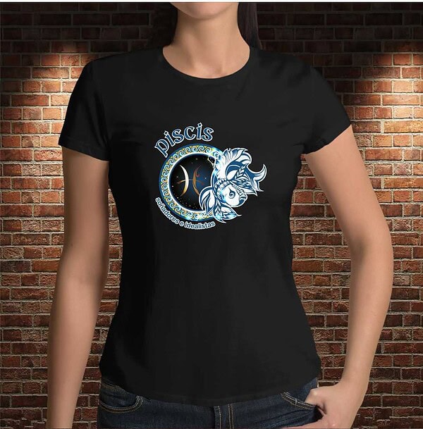 Camiseta Horóscopo Piscis - Imagen 8
