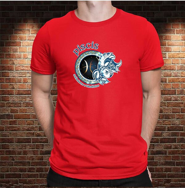 Camiseta Horóscopo Piscis - Imagen 2