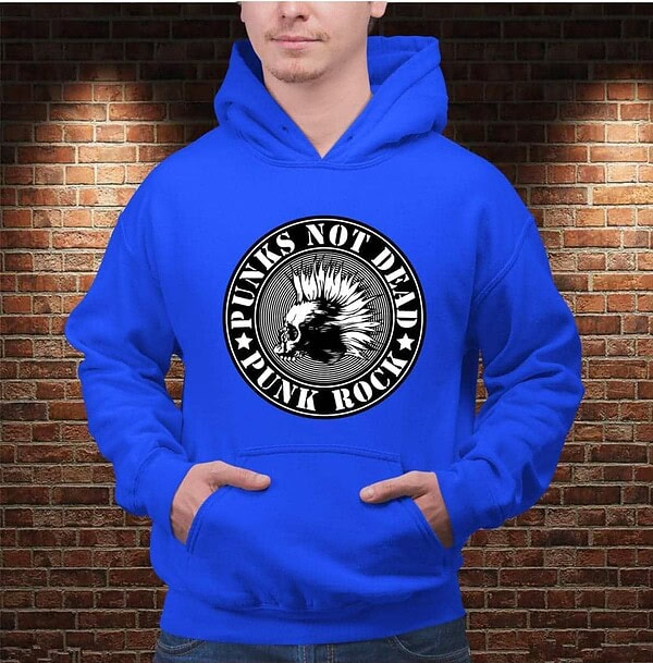 Sudadera Punks Not Dead - Imagen 4