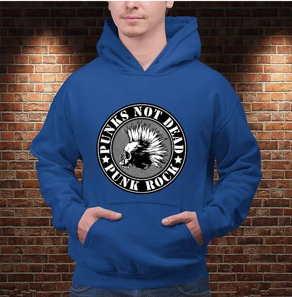 Sudadera Punks Not Dead - Imagen 2