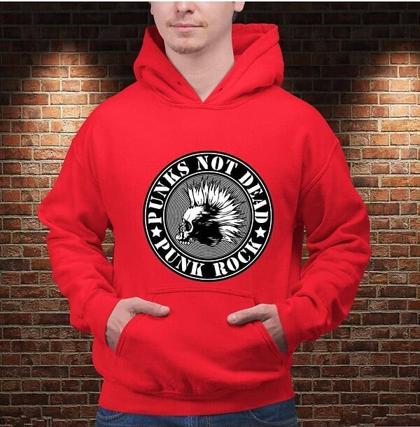 Sudadera Punks Not Dead