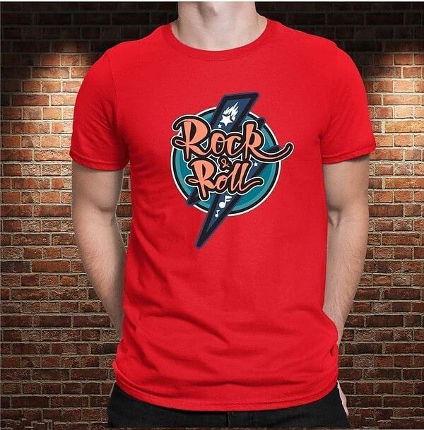 Camiseta Rock and Roll - Imagen 2