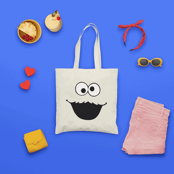 Bolsa Monstruo Azul
