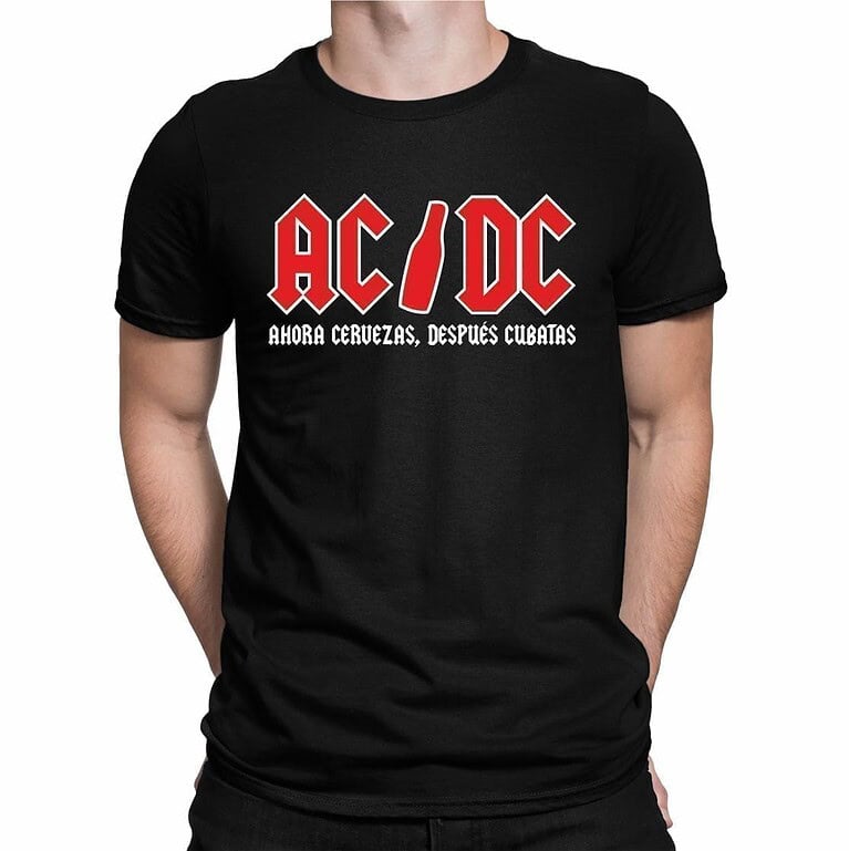 Camiseta Ahora cervezas, después cubatas. – Imagen de producto