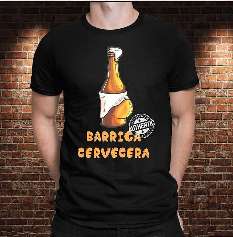 Camiseta Barriga Cervecera by Soraya – Imagen de producto