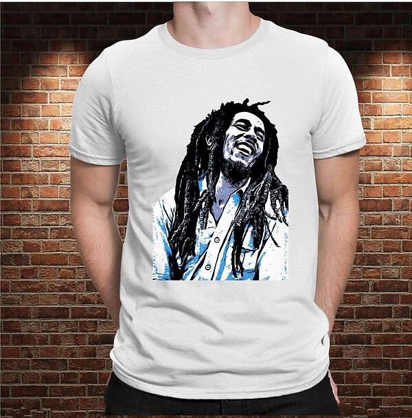 Camiseta Reggae B/N - Imagen 3