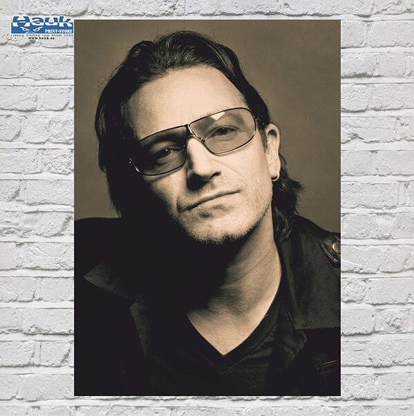 Póster Cantante gafas