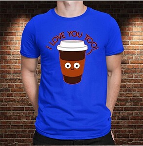 Camiseta Coffee, I Love You Too – Imagen de producto