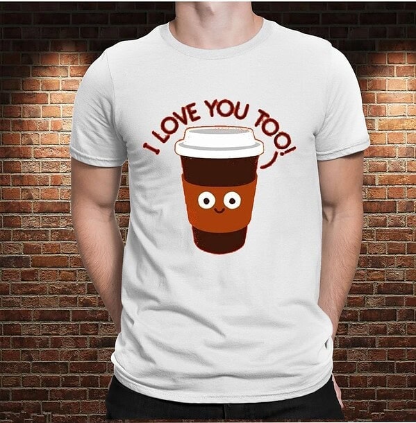 Camiseta Coffee, I Love You Too - Imagen 2