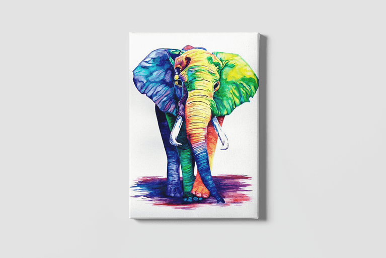 Lienzo Elefante – Imagen de producto