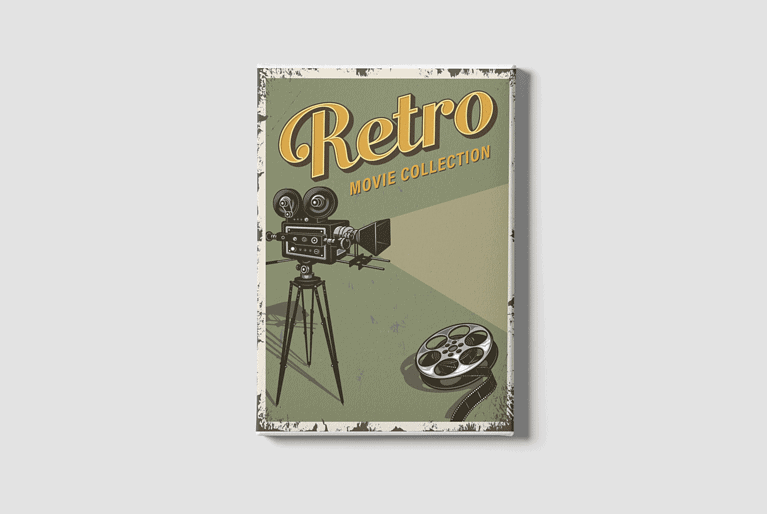 Lienzo Cine Vintage 4 – Imagen de producto