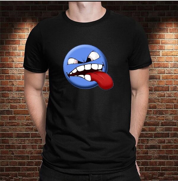 Camiseta Cara Azul - Imagen 3