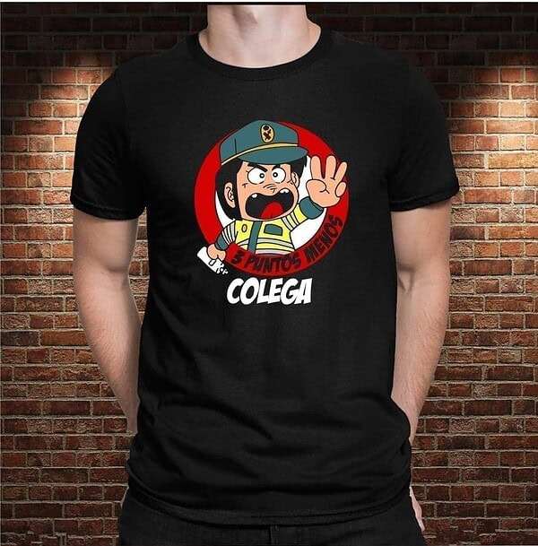 Camiseta Dibujos Guardia Civil