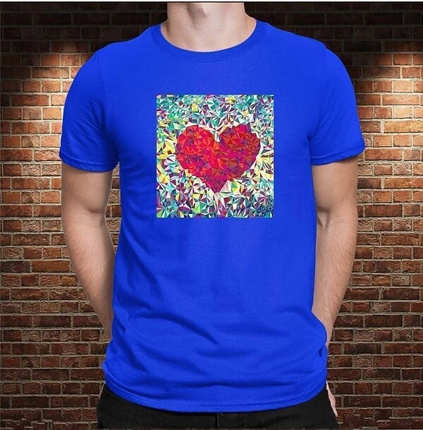 Camiseta Corazón Art - Imagen 2
