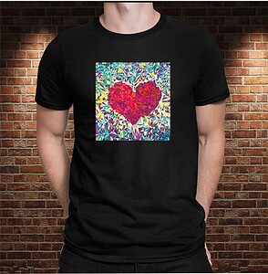 Camiseta Corazón Art – Imagen de producto