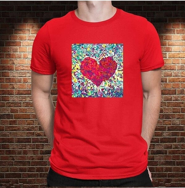 Camiseta Corazón Art - Imagen 4