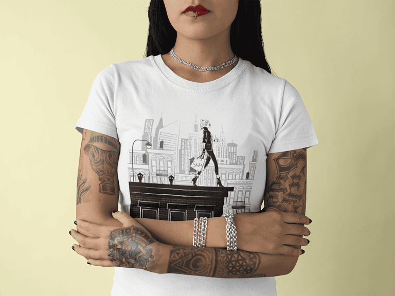 Camiseta Skyline – Imagen de producto