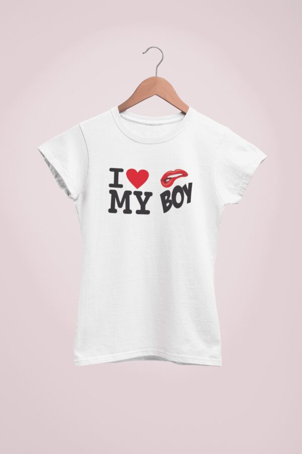 Camiseta I Love My Boy