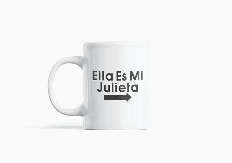 Taza Ella es mi Julieta – Imagen de producto