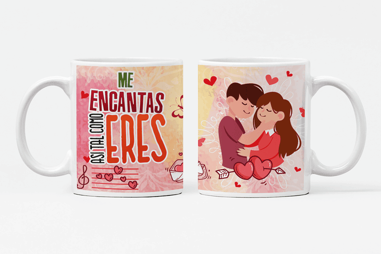 Taza Me Encantas – Imagen de producto