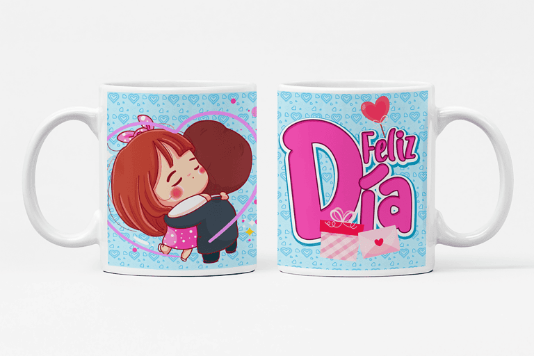 Taza Feliz Día Enamorados – Imagen de producto