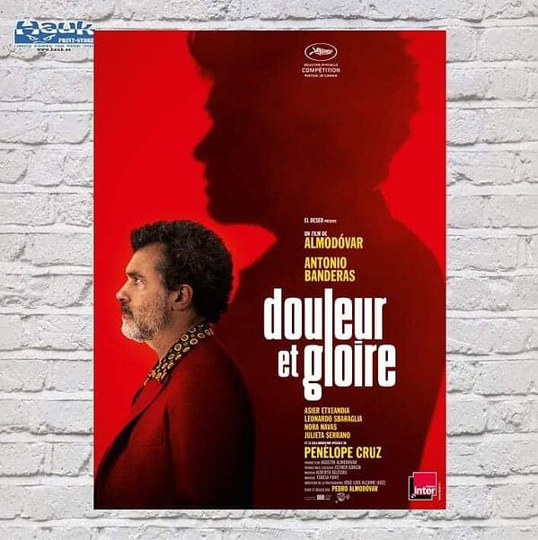 Póster Actor americana roja