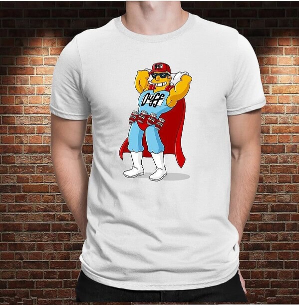 Camiseta Duff man - Imagen 8
