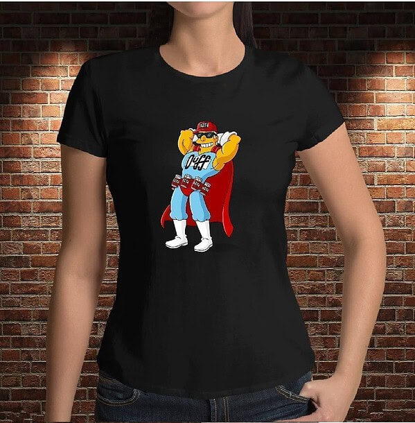 Camiseta Duff man - Imagen 3