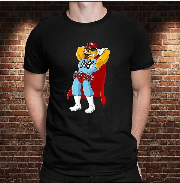 Camiseta Duff man - Imagen 4