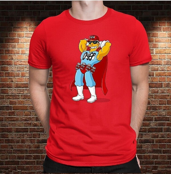 Camiseta Duff man - Imagen 5